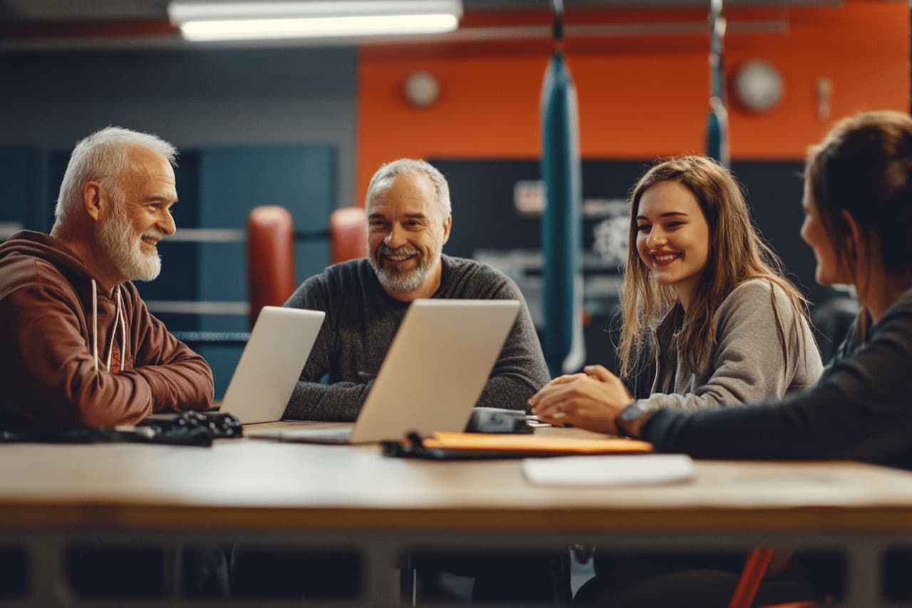 Le bureau et la direction du club